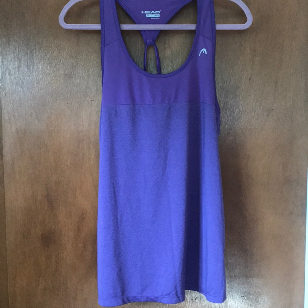 Purple work out tank great condition!